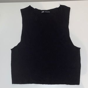 Zara high neck tank